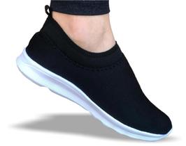 Tênis Comfort Meia Casual Feminino Masculino Macio Leve Calce Fácil Ortopédico Novo