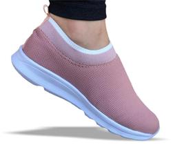 Tênis Comfort Meia Casual Feminino Masculino Macio Leve Calce Fácil Ortopédico Novo Tênis Comfort Meia Casual Feminino Masculino Macio Leve Calce Fácil Ortopédico Novo