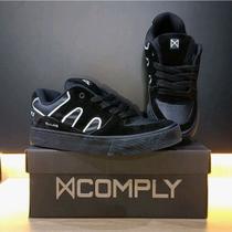 Tenis comply ellos ref co92001 preto/refletivo 35 Tenis comply ellos ref co92001 preto/refletivo 35