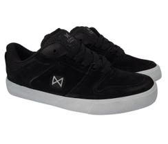 Tênis Comply Preto C06026 Skatista Retrô Resistente Vulc Tênis Comply Preto C06026 Skatista Retrô Resistente Vulc