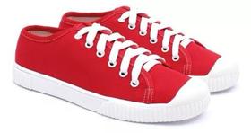 Tênis Conga Star Charlotte Feminino Masculino Branco e Preto