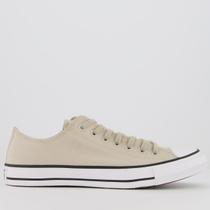 Tênis Converse All Star Chuck Taylor Feminino Bege e Dourado Tênis Converse All Star Chuck Taylor Feminino Bege e Dourado