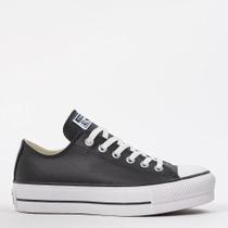 Tênis Converse All Star Chuck Taylor Plataforma - Preto/Branco