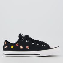 Tênis Converse All Star CK Stikers Juvenil Preto
