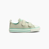 Tênis Converse Chuck Taylor All Star 2V Canvas +1 - Infantil - Verde Tênis Converse Chuck Taylor All Star 2V Canvas +1 - Infantil - Verde