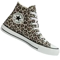 Tenis Converse Chuck Taylor All Star Animal Print Cano Alto Ct30980001