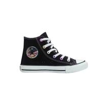 Tênis Converse Chuck Taylor All Star Beads - Juvenil - Cano Alto - Preto