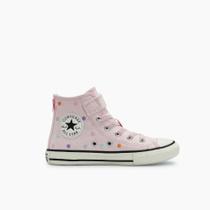 Tênis Converse Chuck Taylor All Star - Cano Alto - Infantil - Polka Dots/Rosa