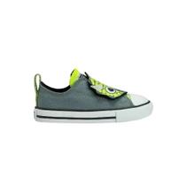 Tênis Converse Chuck Taylor All Star Easy Strap Dino - Infantil - Cinza Tênis Converse Chuck Taylor All Star Easy Strap Dino - Infantil - Cinza
