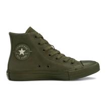 Tênis Converse Chuck Taylor All Star Hi Crafted Color Suede - Verde Musgo