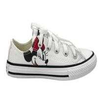 Tênis Converse Chuck Taylor All Star Minnie - Infantil - Branco Tênis Converse Chuck Taylor All Star Minnie - Infantil - Branco