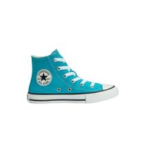 Tênis Converse Chuck Taylor All Star Seasonal Colors - Cano alto - Azul Turquesa Tênis Converse Chuck Taylor All Star Seasonal Colors - Cano alto - Azul Turquesa