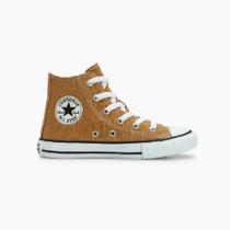 Tênis Converse Chuck Taylor All Star Seasonal Colors Juvenil - Cano Alto - Caramelo