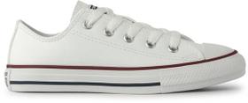 Tênis Converse Chuck Taylor All Star Sintético Infantil - Branco Tênis Converse Chuck Taylor All Star Sintético Infantil - Branco