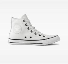 Tenis Converse Ct04490001 Ct Hi Couro Branco Branco