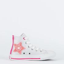 Tênis Converse Kids Chuck Taylor All Star Side Zip Hi Be Dazzling