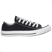 Tênis Converse Original Adulto Juvenil Cano Baixo Preto Menino Menina Jovem Adolescente