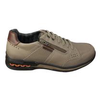 Tênis Couro Pegada Autêntico Original A Marca Da Conquista