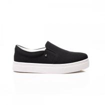 Tenis Cravo & Canela 1117cc Slip On Lona Feminino