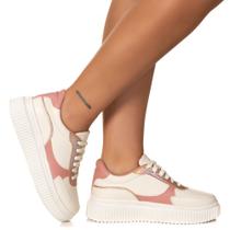 Tenis Creper Feminino Casual Rose Estilo Shoes - Estilo Shoes