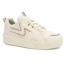 Tênis Crystal Refletivo Feminino Plataforma Ramarim 2483231 Bege