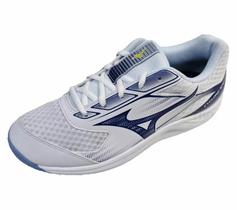 Tenis Cyclone Speed 5 Quadras bco/azl - Mizuno
