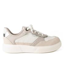 Tênis dakota casual branco e cinza g9454-00005