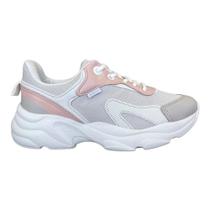 Tênis Dakota Chunky Casual G7064 Branco + Rosa