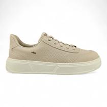 Tênis Dakota DA513 Mesh Calce Fácil - Nude/Rosa claro com Acabamento em Microfuros