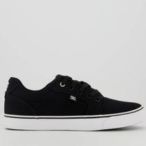 Tênis DC Anvil TX LA TN Preto e Branco Tênis DC Anvil TX LA TN Preto e Branco
