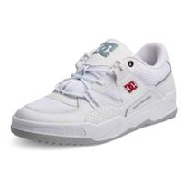 Tênis DC Construct White Red Tênis DC Construct White Red