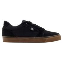 Tênis DC Shoes Anvil LA Black Gum - Preto / Caramelo