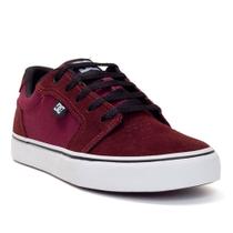 Tênis DC Shoes Anvil LA - Wine White