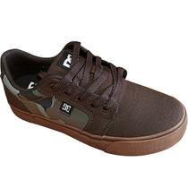Tênis Dc Shoes Anvil TX LA Camo Marrom Gum Tênis Dc Shoes Anvil TX LA Camo Marrom Gum