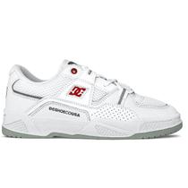 Tênis DC Shoes Construct IMP Unissex Branco Cinza Tênis DC Shoes Construct IMP Unissex Branco Cinza