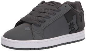 Tênis DC Shoes Court Graffik Skate Cinza Escuro 9,5 EUA Tênis DC Shoes Court Graffik Skate Cinza Escuro 9,5 EUA