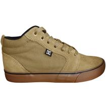 Tênis DC Shoes DC Anvil LA Mid WT24 Caramel/Black/Gum Tênis DC Shoes DC Anvil LA Mid WT24 Caramel/Black/Gum