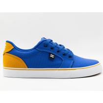 Tênis DC Shoes DC Anvil TX LA WT24 Blue/Mustard/White Tênis DC Shoes DC Anvil TX LA WT24 Blue/Mustard/White