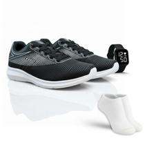 Tênis de Academia Masculino Feminino Leve para Corrida Caminhada Relógio Digital Meias Tênis de Academia Masculino Feminino Leve para Corrida Caminhada Relógio Digital Meias