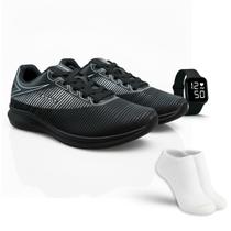 Tênis de Academia Masculino Feminino Leve para Corrida Caminhada Relógio Digital Meias Tênis de Academia Masculino Feminino Leve para Corrida Caminhada Relógio Digital Meias