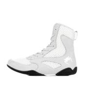 Tênis de Boxe Venum Contender Branco e Cinza Cano Alto Tênis de Boxe Venum Contender Branco e Cinza Cano Alto