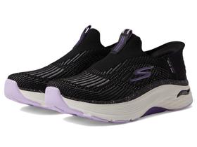 Tênis de caminhada sem cadarço Skechers Max Cushioning Arch Fit para mulheres
