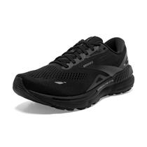 Tênis de corrida Brooks Adrenaline GTS 23 masculinos pretos tamanho 9.5US