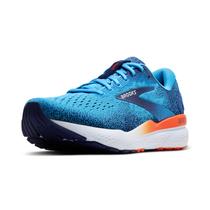 Tênis de corrida Brooks Ghost 16 masculino Bonnie Blue/Orange tamanho 8