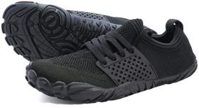 Tênis de corrida de trilha Joomra Barefoot femininos pretos tamanho 43