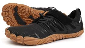Tênis de corrida de trilha Joomra Minimalist Barefoot Women Black