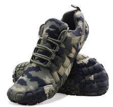 Tênis de corrida de trilha Weweya Barefoot Camouflage para homens Tênis de corrida de trilha Weweya Barefoot Camouflage para homens