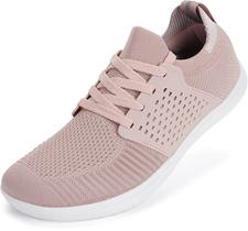 Tênis de corrida de trilha WHITIN femininos extra wide fit rosa tamanho 10 Tênis de corrida de trilha WHITIN femininos extra wide fit rosa tamanho 10