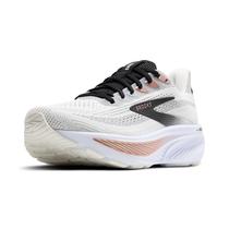 Tênis de Corrida Feminino Brooks Ghost 17 Branco Preto Rosa Tênis de Corrida Feminino Brooks Ghost 17 Branco Preto Rosa
