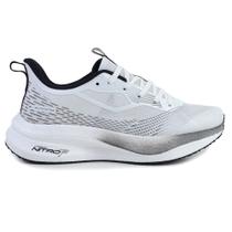 Tênis de Corrida Feminino Pegada Carbon Nitro Branco - 2908